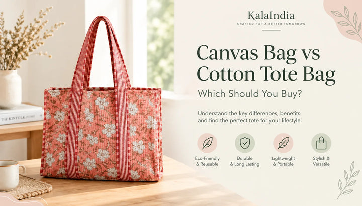 Canvas Bag vs Cotton Tote Bag: Which Should You Buy?