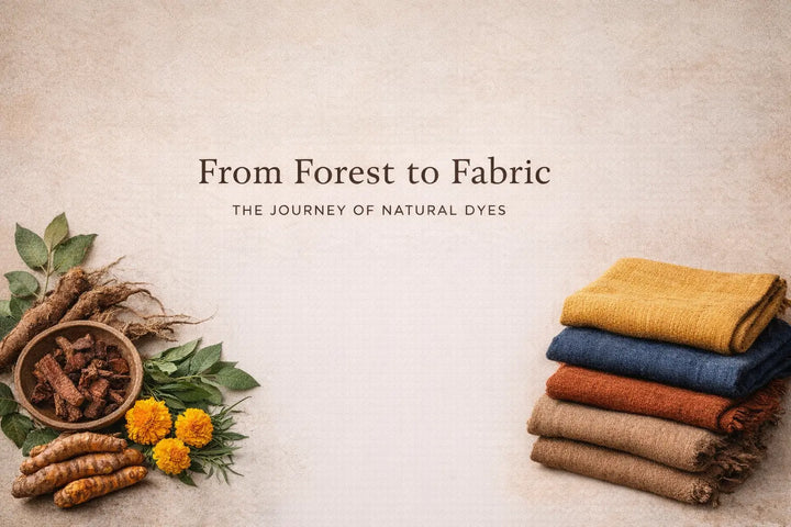 From forest to fabric: how natural dyes are made from plants & minerals