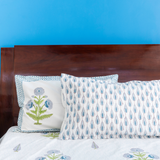 Royal Whisper Cotton Bedsheet (Green)
