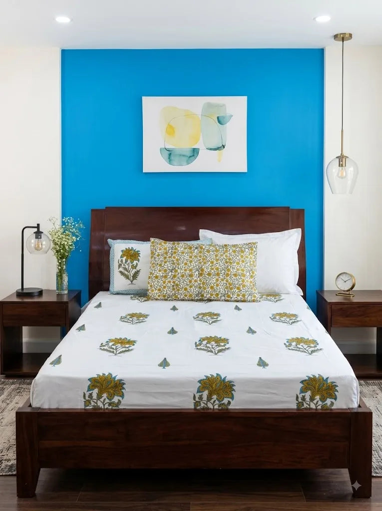 The journey woven into this bedsheet