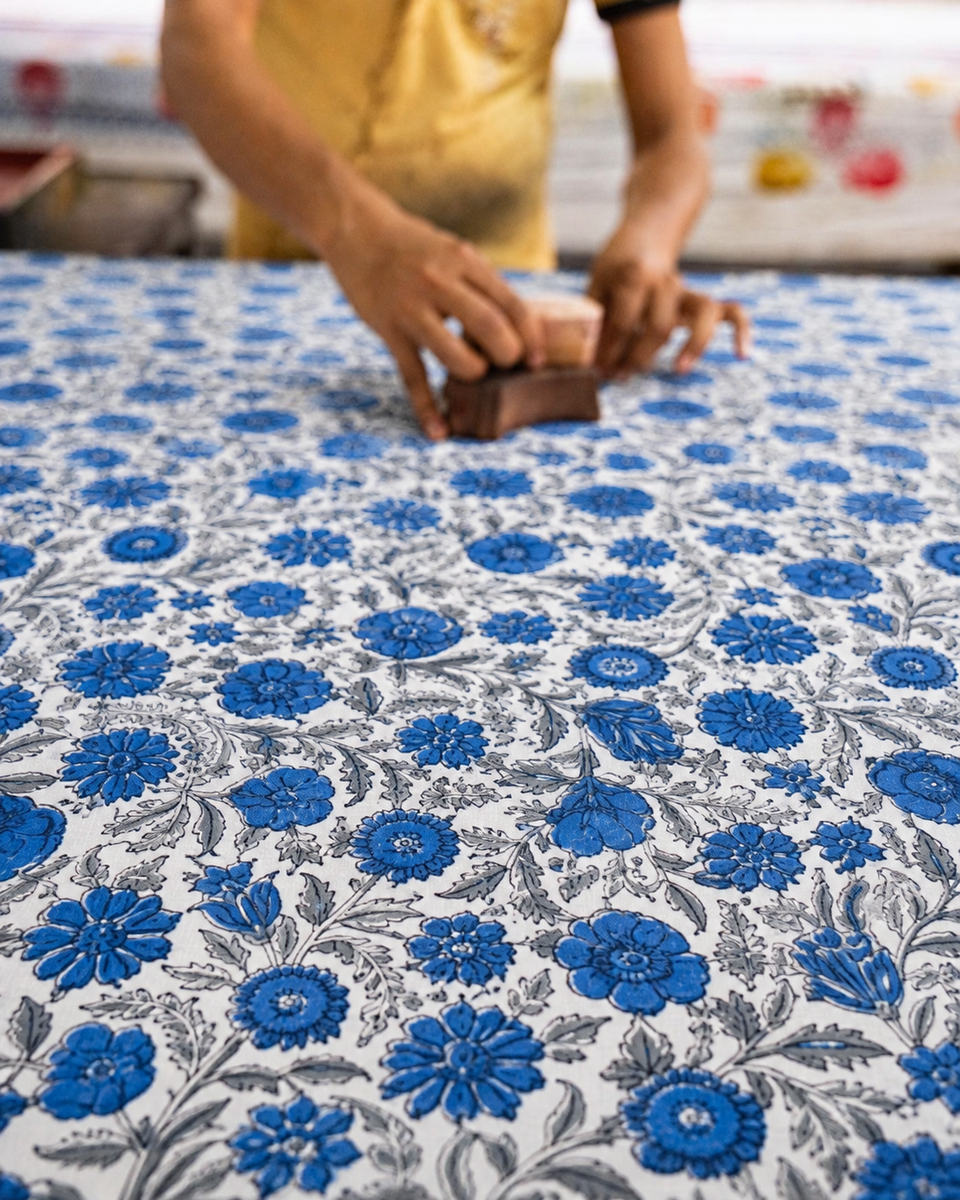 The journey woven into this bedsheet