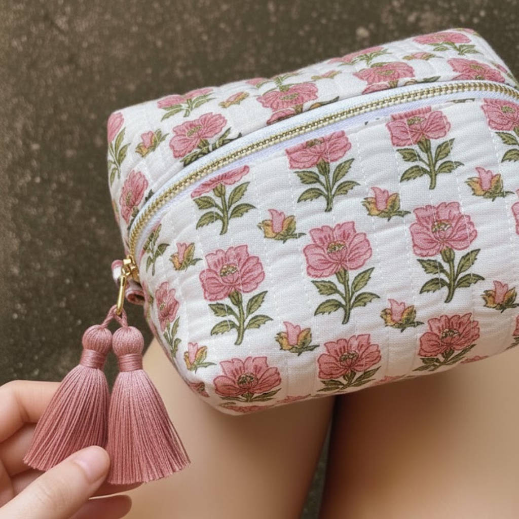 Cotton Storage Pouch Set of 3