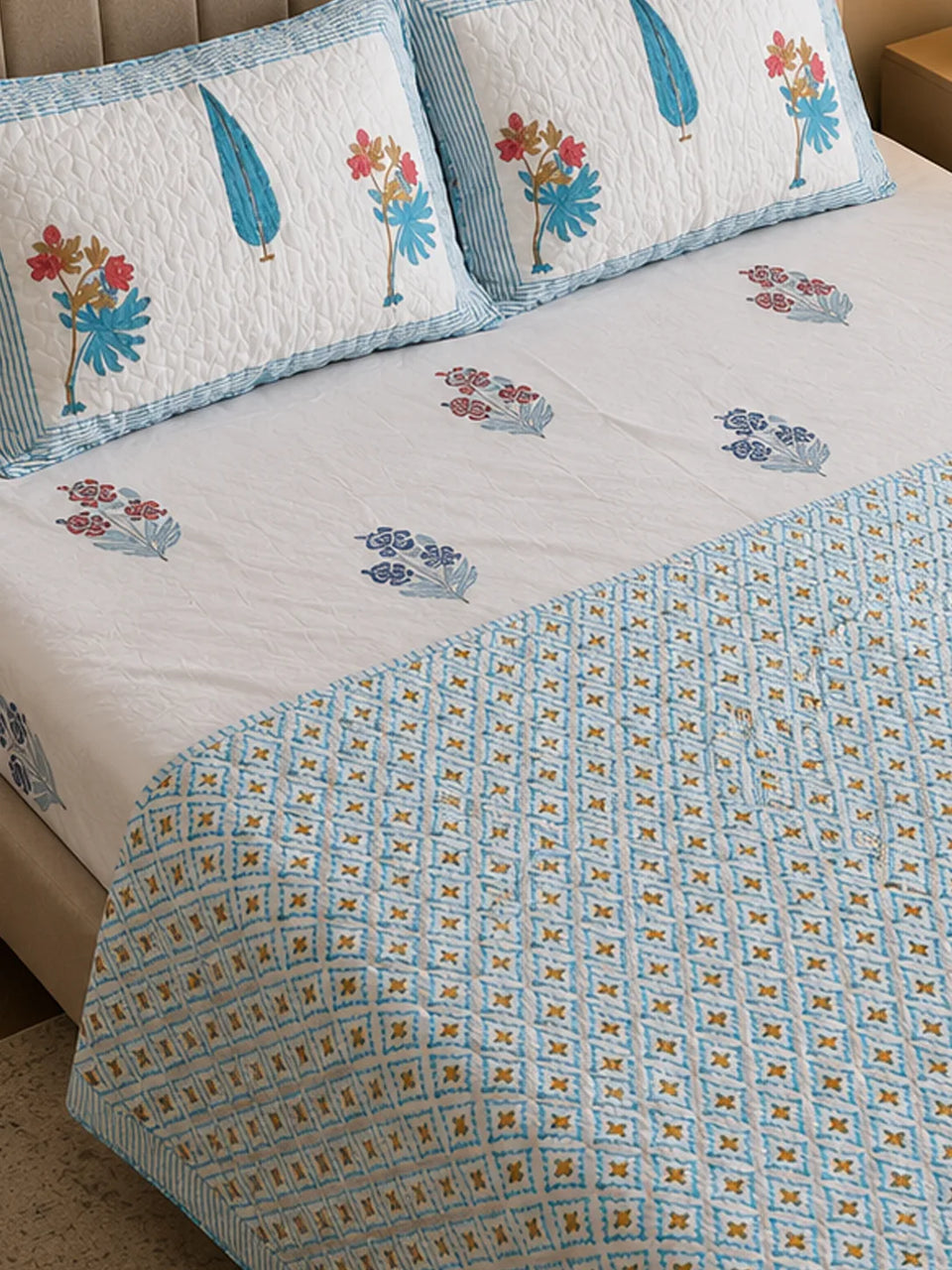 The journey woven into this bedsheet
