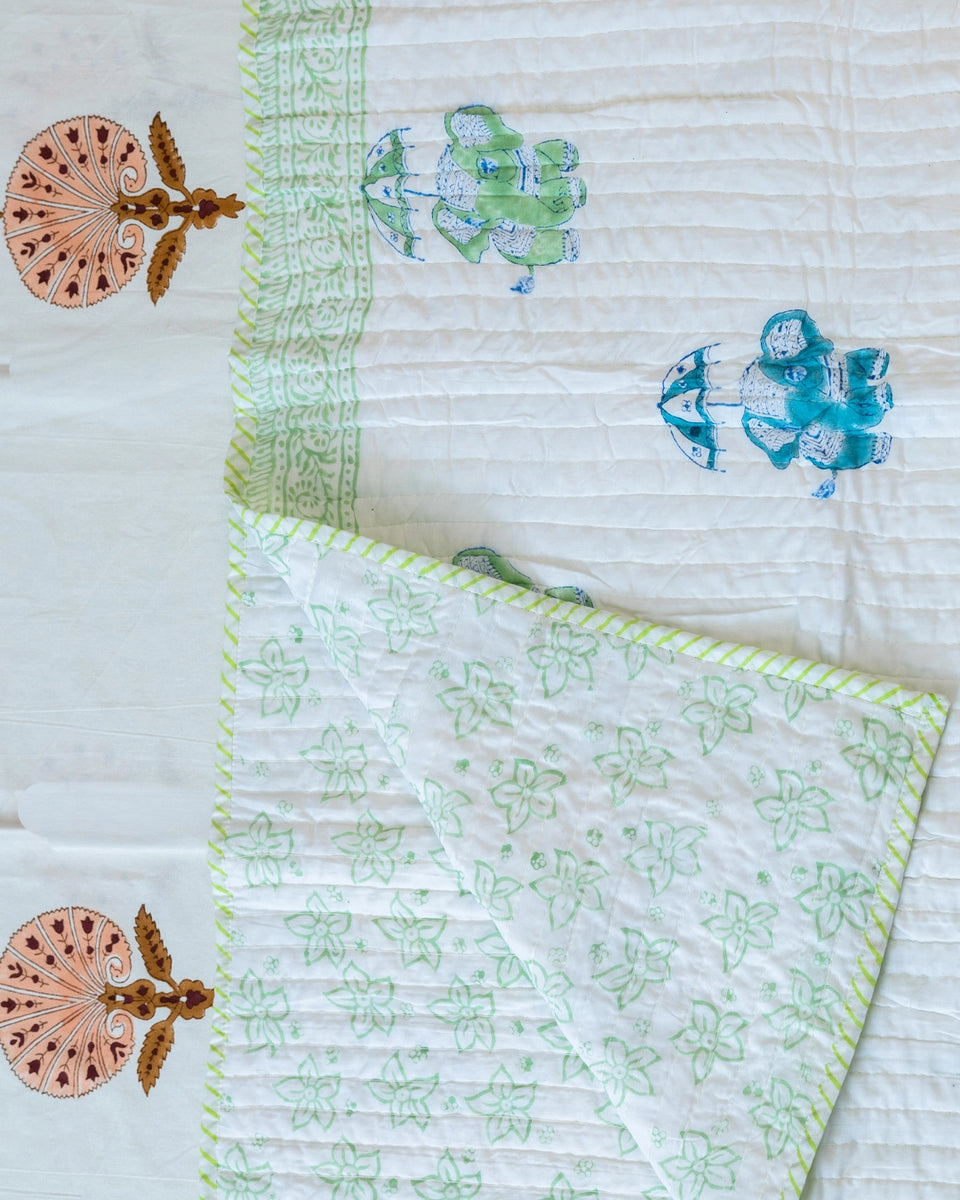 The journey woven into this bedsheet