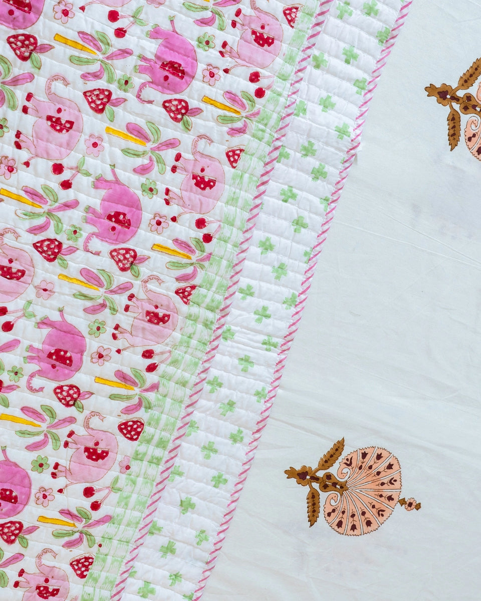 The journey woven into this bedsheet