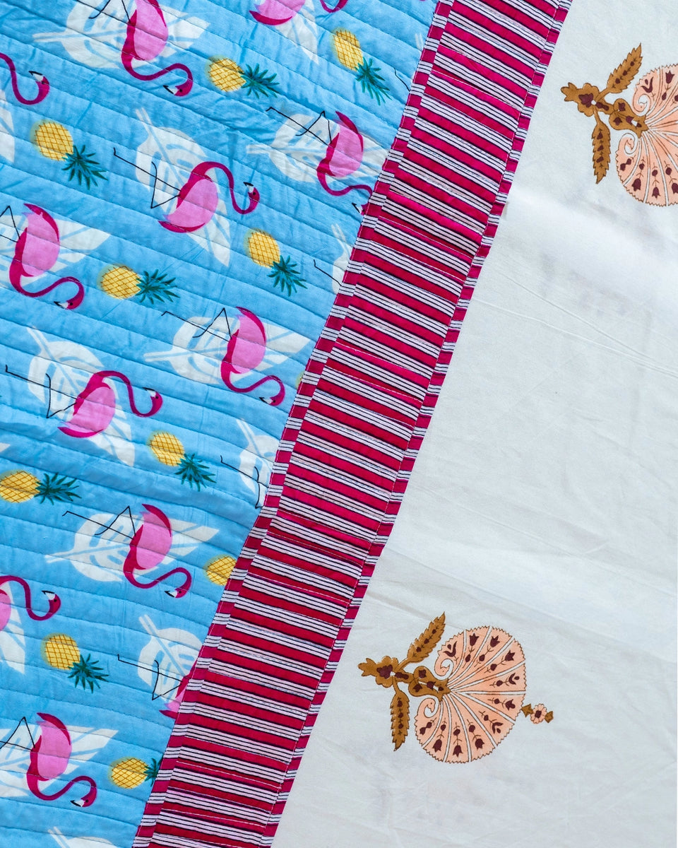 The journey woven into this bedsheet