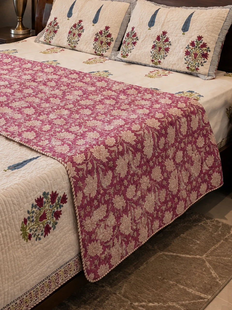 The journey woven into this bedsheet