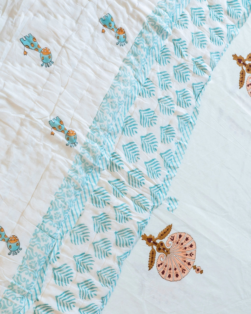 The journey woven into this bedsheet