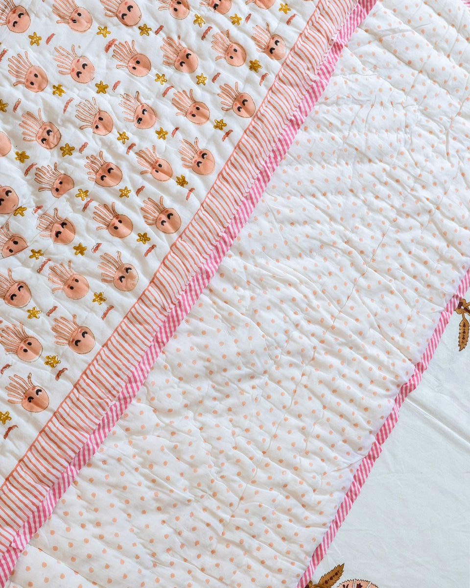 The journey woven into this bedsheet