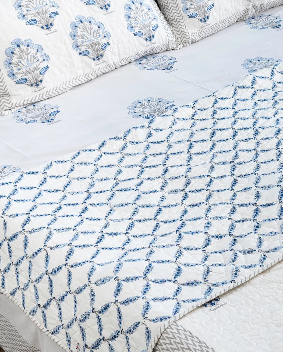 The journey woven into this bedsheet