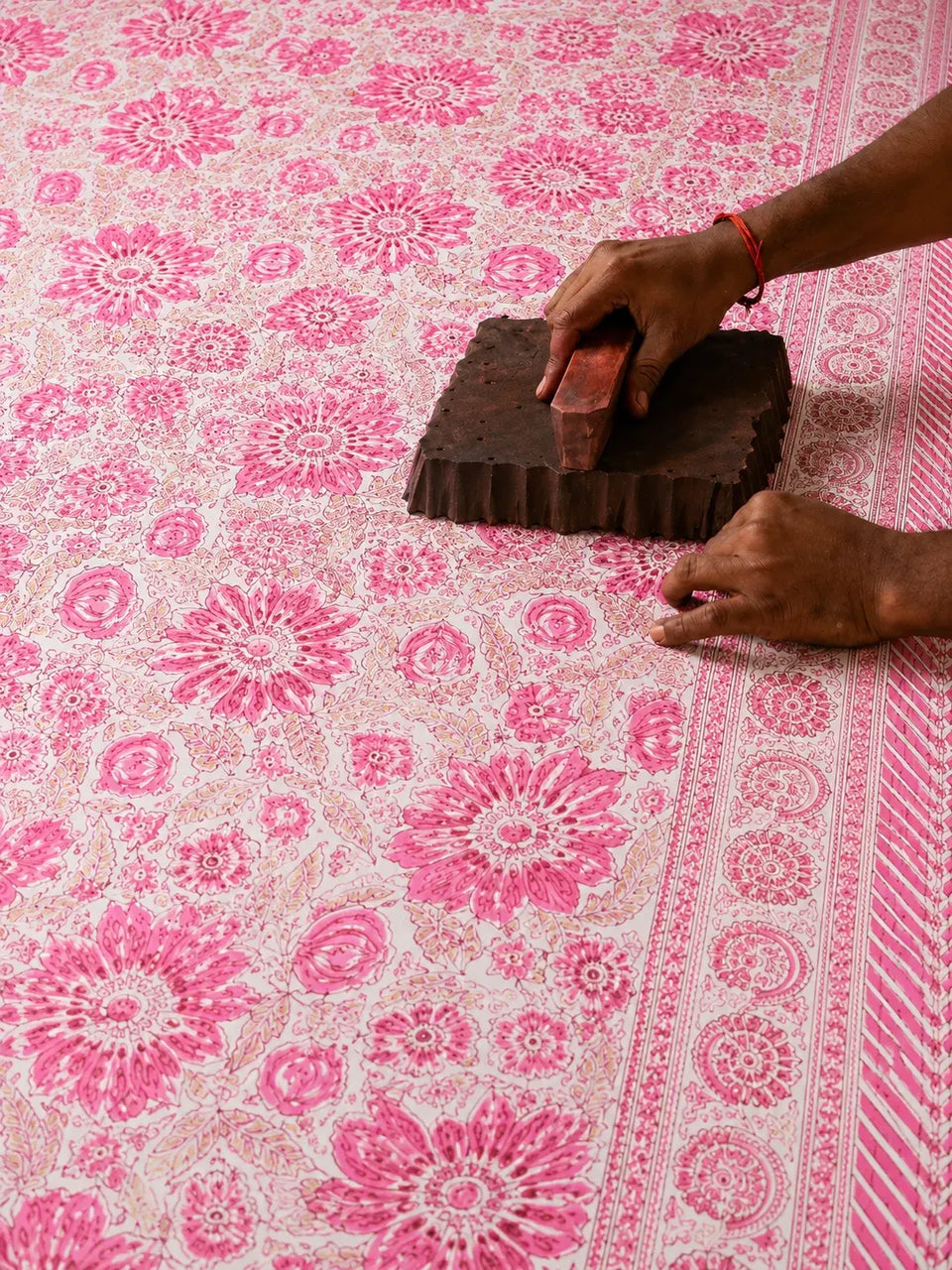 The journey woven into this bedsheet
