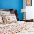 Peach Print Quilt