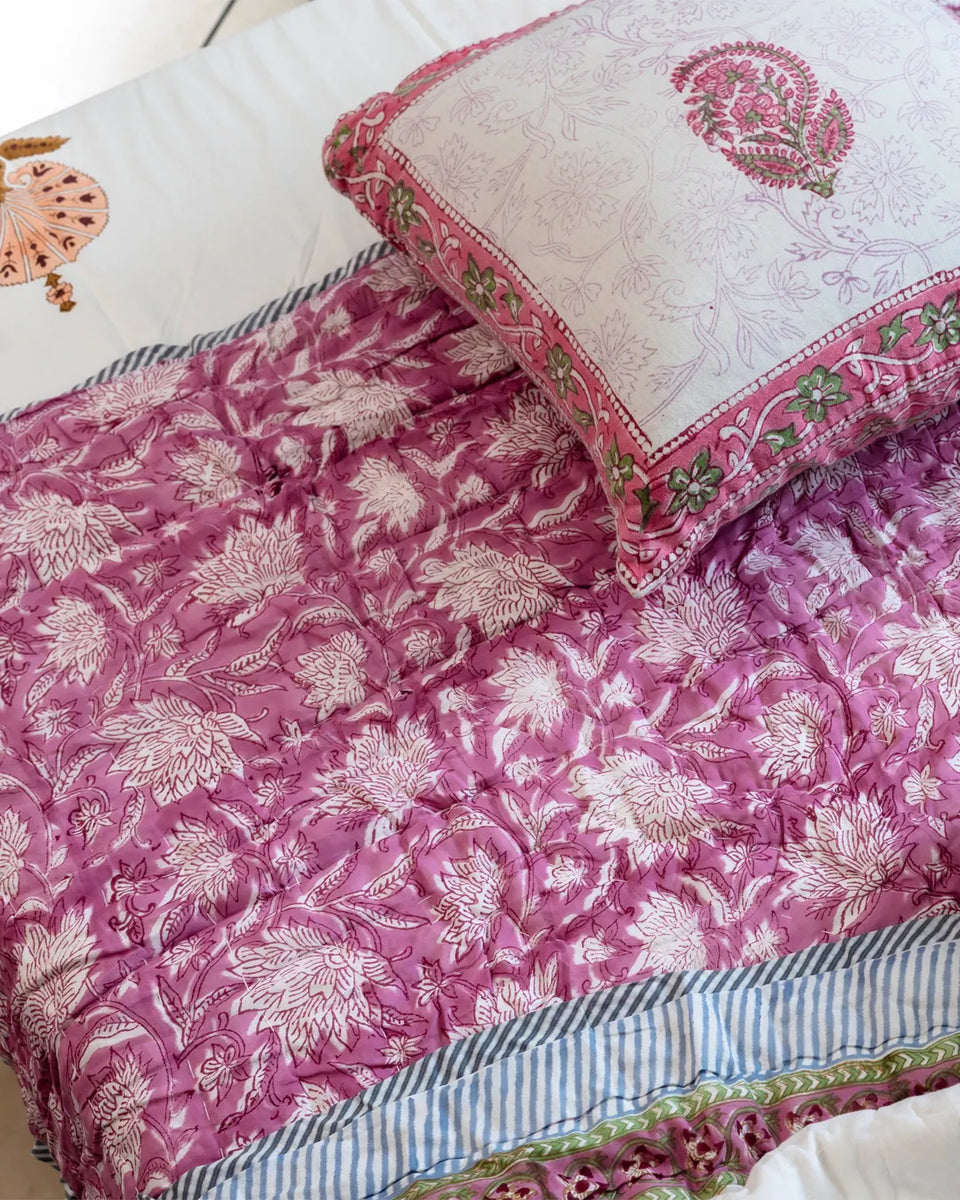 The journey woven into this bedsheet