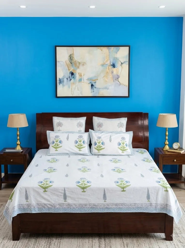 The journey woven into this bedsheet