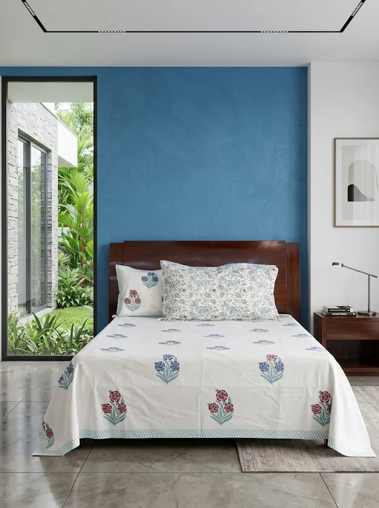 The journey woven into this bedsheet