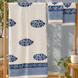 Bluebell Bloom Hand Towel Set Of 3