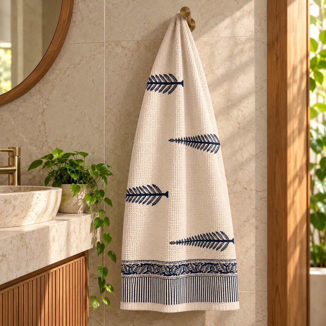 Cedar Frost Pure Cotton Bath Towel Set of 3