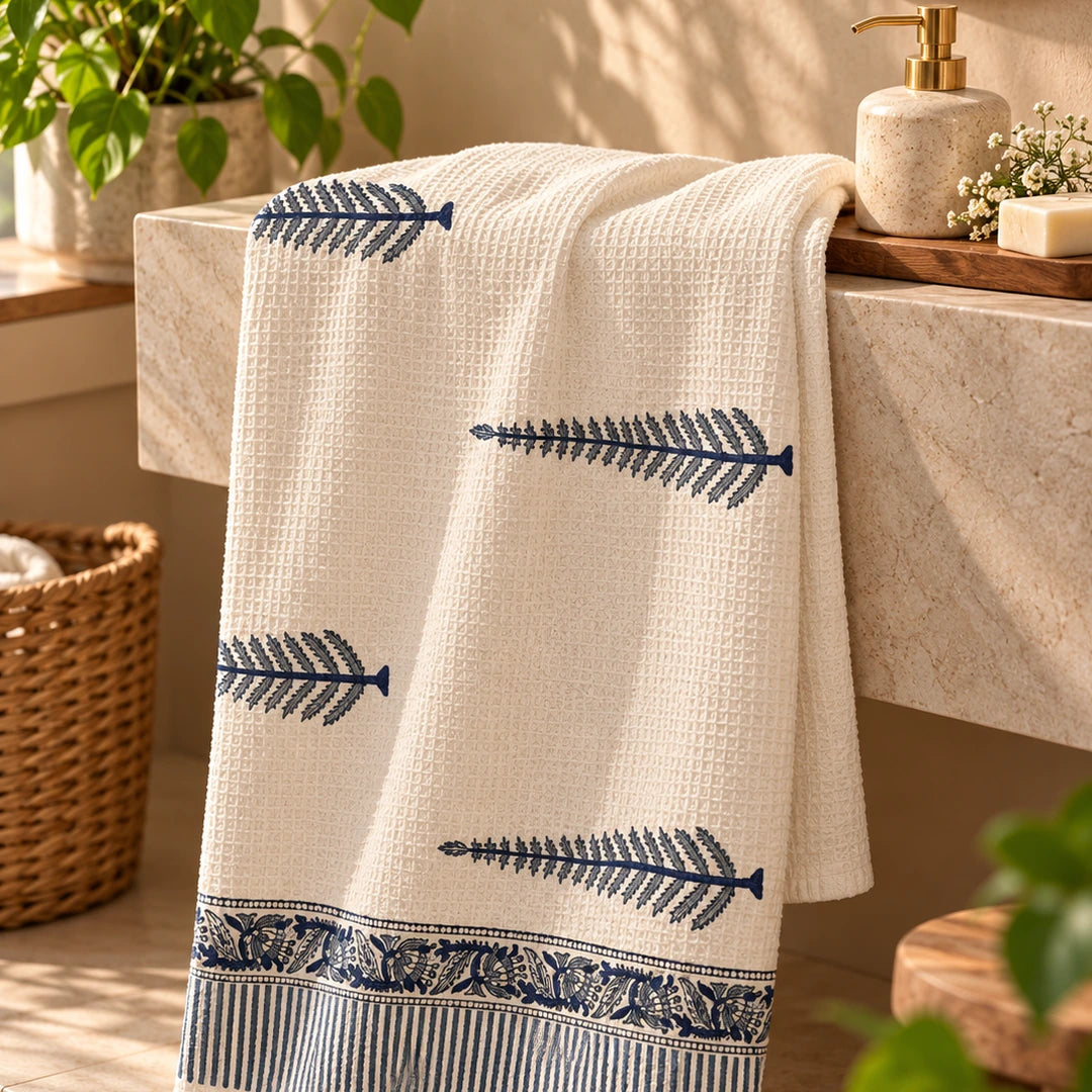 Cedar Frost Pure Cotton Bath Towel Set of 3